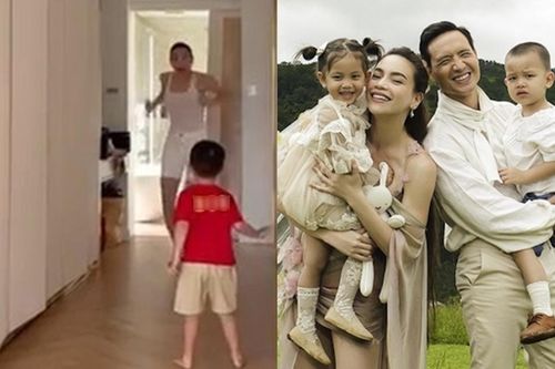 Hồ Ngọc Hà bất ngờ 'la thất thanh', nhảy cẫng lên vì 'cậu út' Leon