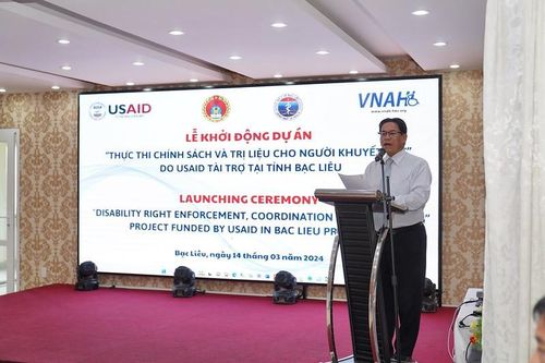 Hoa Kỳ mở rộng chương trình hỗ trợ người khuyết tật tại Việt Nam