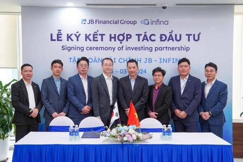 Tập đoàn Tài chính JB đầu tư chiến lược vào Infina