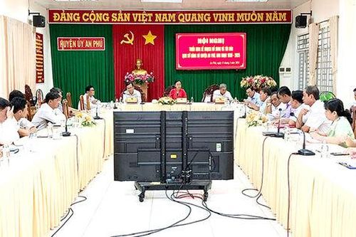 Bổ sung và tái bản lịch sử Đảng bộ huyện An Phú, giai đoạn 1930 - 2025