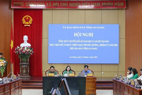 An Giang tổng kết chương trình chuyển đổi số năm 2023 và sơ kết 2 năm thực hiện Đề án 06/CP