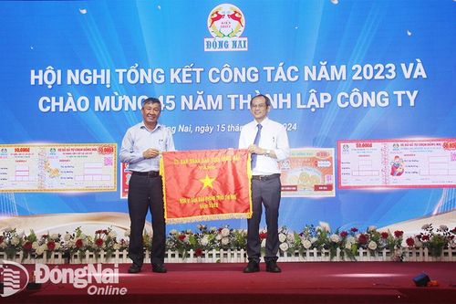 Năm 2023, Xổ số kiến thiết Đồng Nai nộp ngân sách gần 2,4 ngàn tỷ đồng
