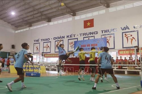17 đơn vị tham dự Giải vô địch các Câu lạc bộ Cầu mây toàn quốc