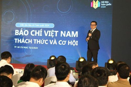 Khai mạc Phiên toàn thể 'Diễn đàn báo chí toàn quốc 2024'