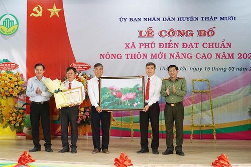 Phú Điền đạt chuẩn xã nông thôn mới nâng cao