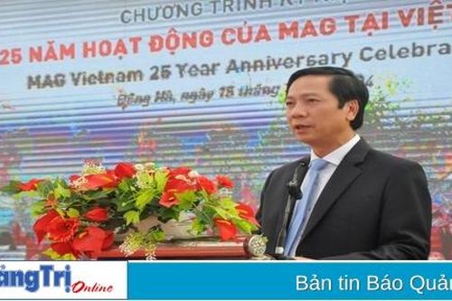 Tổ chức MAG kỷ niệm 25 năm hoạt động tại Việt Nam