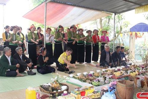 Lễ hội Hoa ban huyện Vân Hồ 2024: Lễ cúng Nàng Ban tại di tích lịch sử văn hóa đền Bẳng Mương