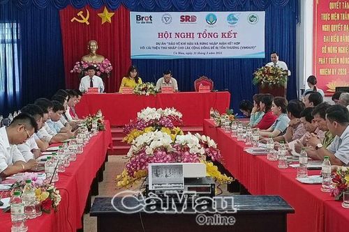 Nhân rộng các giải pháp quản lý rừng ngập mặn dựa vào cộng đồng