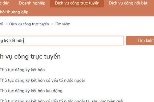 Hướng dẫn cách đăng ký kết hôn trực tuyến tại Hà Nội