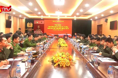 Tăng cường công tác chính trị, tư tưởng trong đoàn viên, thanh niên Công an Thủ đô