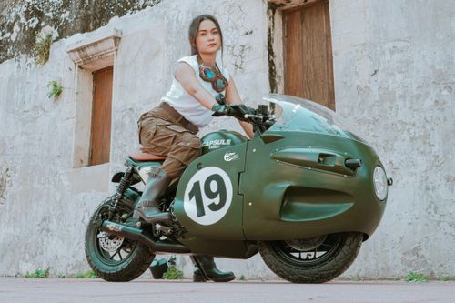 Độc đáo Honda Monkey hóa siêu môtô trong '7 Viên Ngọc Rồng'