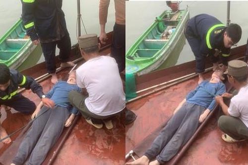 Nam sinh viên bất ngờ bỏ lại xe máy rồi nhảy cầu Vĩnh Tuy