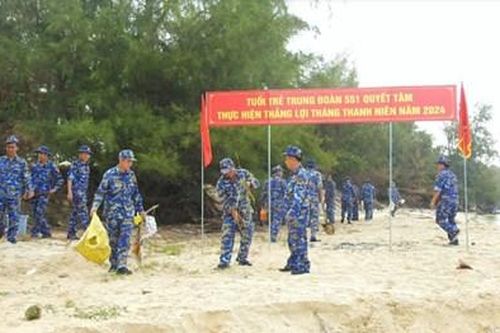 Tuổi trẻ Vùng 5 Hải quân hưởng ứng 'Tháng Thanh niên' năm 2024
