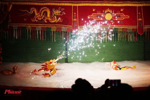 Rồng trong múa rối nước