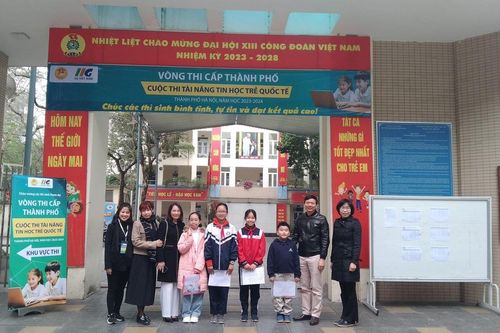Ba Đình dẫn đầu Cuộc thi Tài năng Tin học trẻ quốc tế vòng thành phố