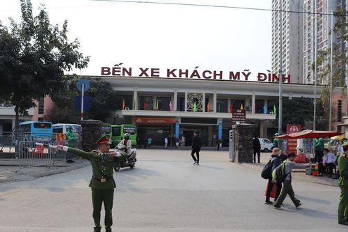 Bến xe khách Mỹ Đình: Tăng cường công tác phối hợp nhằm đảm bảo trật tự, an toàn giao thông