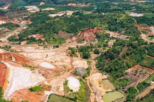 Vi phạm 11 lỗi về khai thác cao lanh, một công ty bị phạt hơn 1,3 tỷ đồng