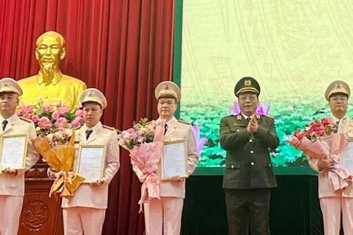 Điều động, bổ nhiệm nhiều vị trí cán bộ tại công an Hà Nội và 2 tỉnh, thành