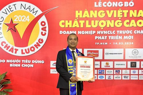 Nam Dược giữ vững danh hiệu Hàng Việt Nam chất lượng cao năm 2024