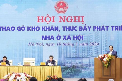Hội nghị tháo gỡ khó khăn, thúc đẩy phát triển nhà ở xã hội tại Hà Nội