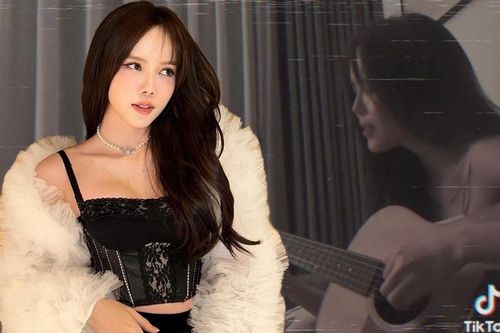 Thiều Bảo Trâm đàn hát nhạc thất tình giữa đêm: 'Ca khúc như nói lên nỗi lòng chị ấy vậy'