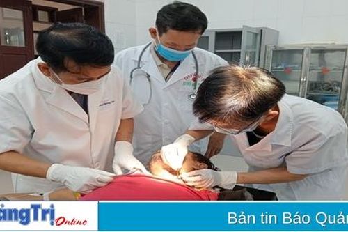 Cấp cứu kịp thời một ngư dân bị thương nặng ở vùng cổ