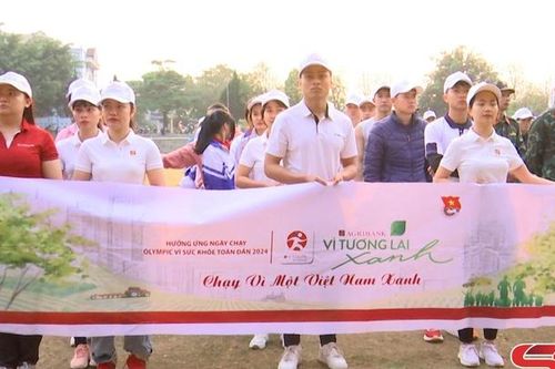Bắc Yên phát động Ngày chạy Olympic vì sức khỏe toàn dân năm 2024