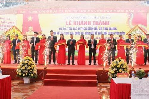 Bắc Giang: Khánh thành tu bổ, tôn tạo Di tích Quốc gia đặc biệt đình Hả tại huyện Tân Yên