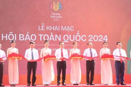 Khai mạc Hội báo toàn quốc năm 2024: 'Báo chí Việt Nam – Tiên phong, Đổi mới vì Sự nghiệp cách mạng của Đảng và Nhân dân'