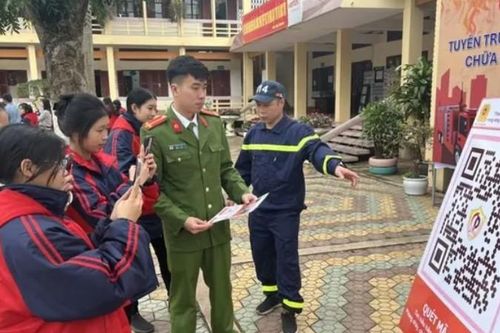 Lạng Sơn: Tổ chức tuyên truyền phòng cháy cho hơn 500 giáo viên, học sinh