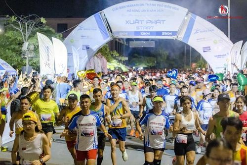 Hơn 5.000 người tham gia Giải bán Marathon Biên Hòa mở rộng