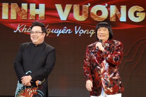 NSND Minh Vương 'cháy' hết mình với từng khoảnh khắc trên sân khấu