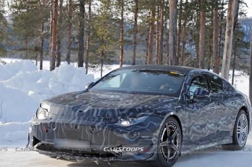 Lộ ảnh Mercedes-AMG GT EV, đối thủ của Porsche Taycan