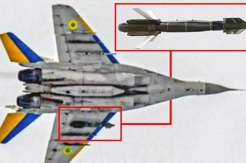 Xuất hiện hình ảnh đầu tiên bom A2SM của Pháp tích hợp trên MiG-29 Ukraine