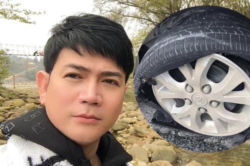 Quách Thành Danh hoảng hồn khi xe hơi gặp sự cố đột ngột ở vận tốc 100km/h