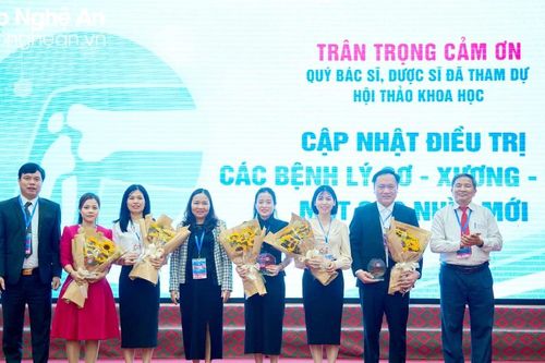 Bệnh viện Y học cổ truyền Nghệ An tổ chức hội thảo 'Cập nhật điều trị các bệnh lý cơ - xương - khớp - một góc nhìn mới'