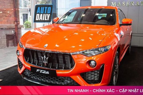 Cận cảnh Maserati Levante F Tributo duy nhất Đông Nam Á