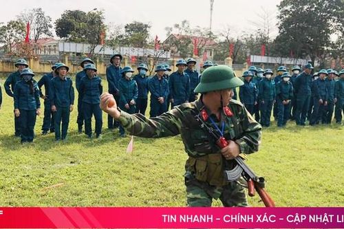Lực lượng vũ trang Lộc Hà chủ động kế hoạch ra quân huấn luyện