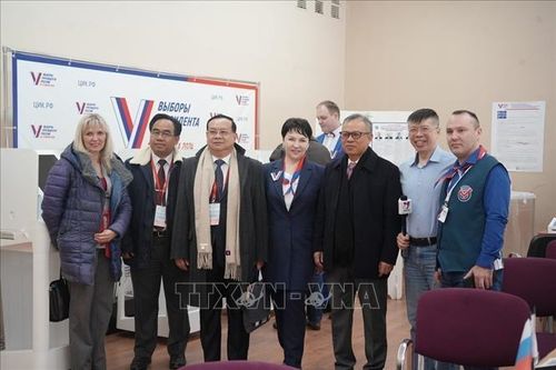 AIPA: Bầu cử Tổng thống Nga diễn ra công bằng và minh bạch