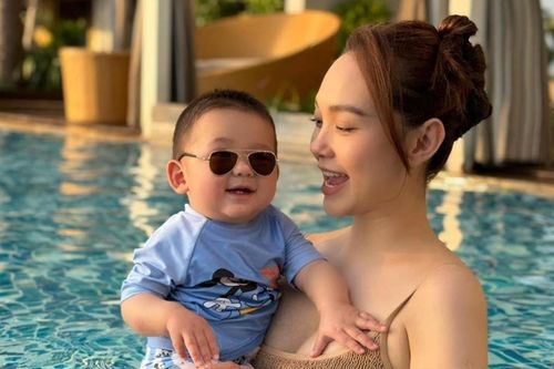 Minh Hằng cho nhóc tỳ 'lên sóng', diện mạo bụ bẫm gây chú ý