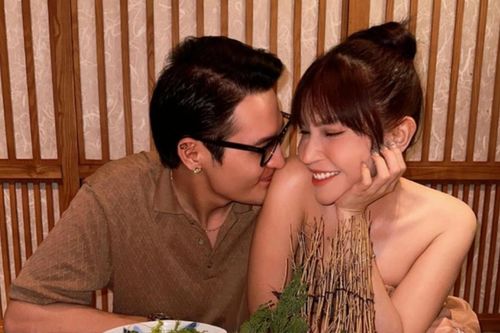 Khả Như thân mật bên một nam diễn viên: Không phải Huỳnh Phương!