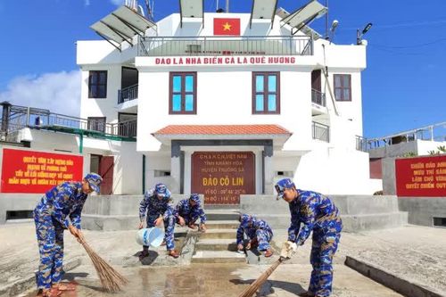 Tuổi trẻ các đơn vị quân đội, kiểm ngư ra quân tình nguyện Chủ nhật xanh