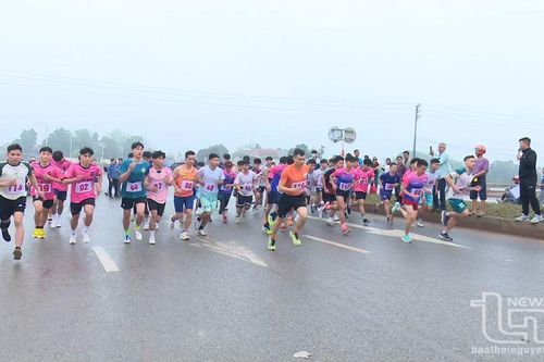 Phú Bình: Gần 100 vận động viên tham gia Giải việt dã năm 2024