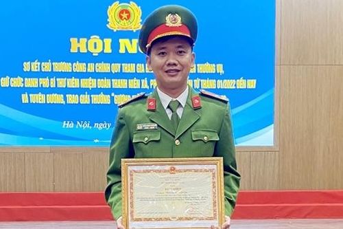 Thượng úy, Phó Bí thư đoàn luôn nhiệt huyết, tận tụy với công việc