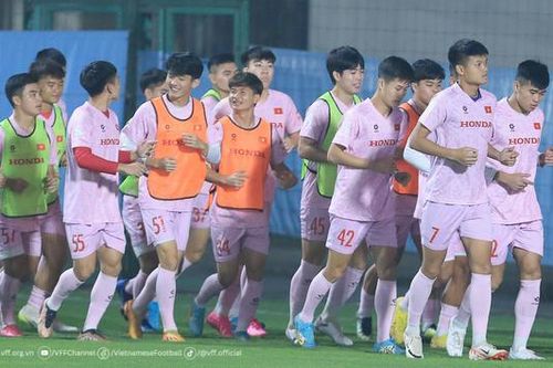U23 Việt Nam tập buổi cuối cùng ở Hà Nội