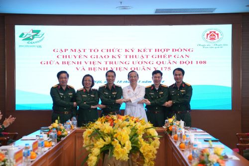 Bệnh viện Trung ương Quân đội 108 chuyển giao kỹ thuật ghép gan cho Bệnh viện 175