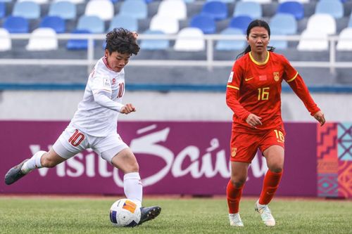 Bàn thắng duy nhất của U20 nữ Việt Nam đẹp thứ 2 vòng bảng U20 châu Á