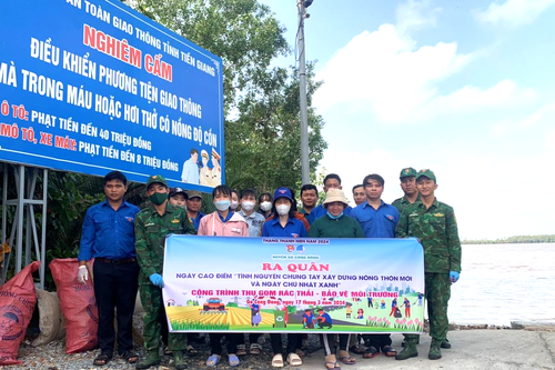 Tuổi trẻ ra quân 'Tháng Thanh niên', chung tay xây dựng nông thôn mới, chăm sóc sức khỏe nhân dân