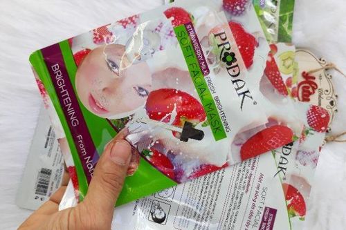 TP HCM: Buộc thu hồi và tiêu hủy lô mặt nạ Prodak Strawberry Soft Facial Mask không đạt chất lượng