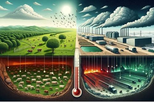 Vì sao khí metan đóng vai trò là sát thủ của khí hậu trái đất?